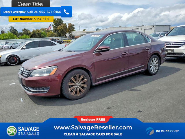 Used 2012 Volkswagen Passat 2.5 SEL FWD image 1