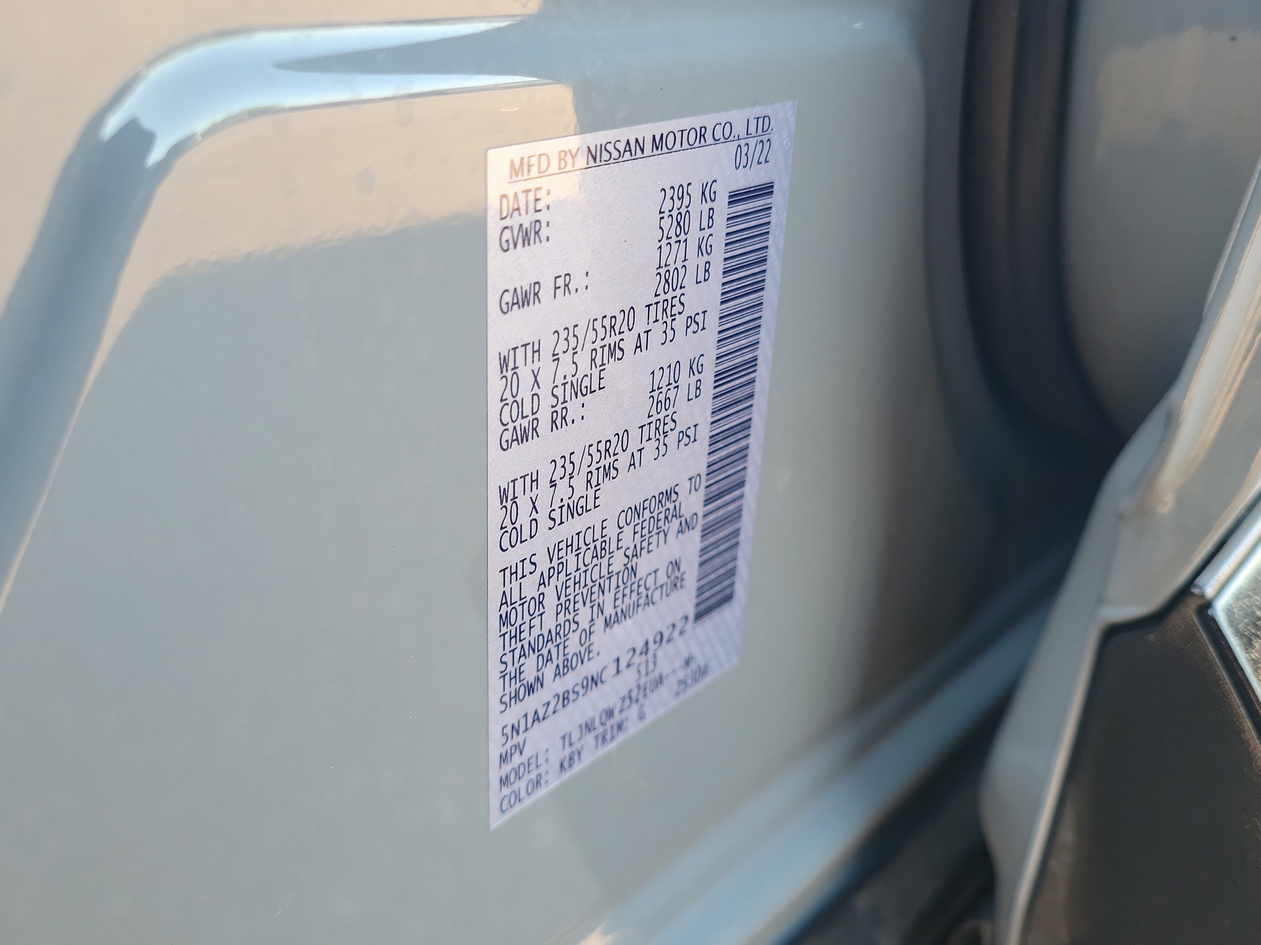 Certified 2022 Nissan Murano SV w/ SV Midnight Edition Package image 37