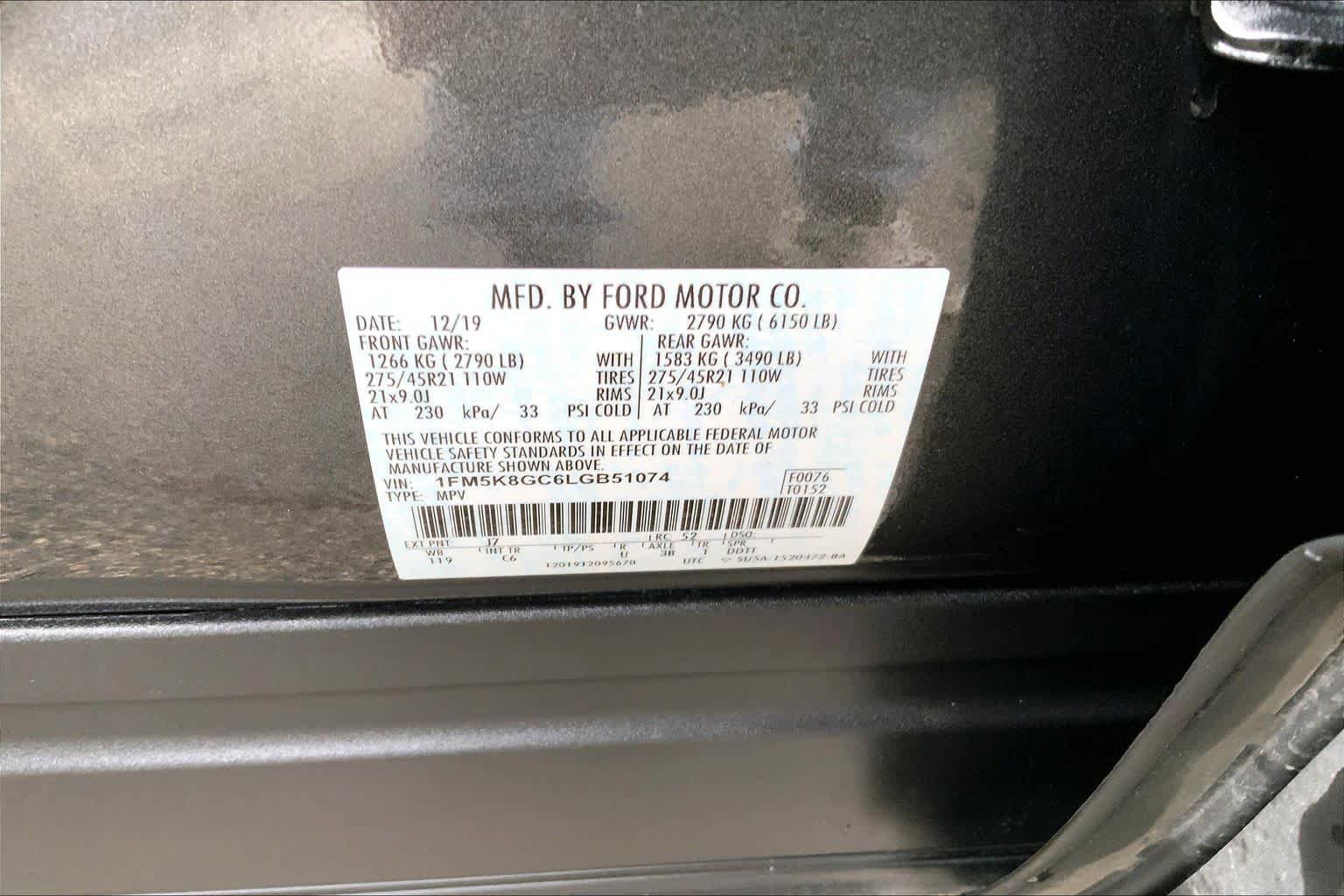 Used 2020 Ford Explorer ST w/ ST Street Pack AWD/4WD image 33