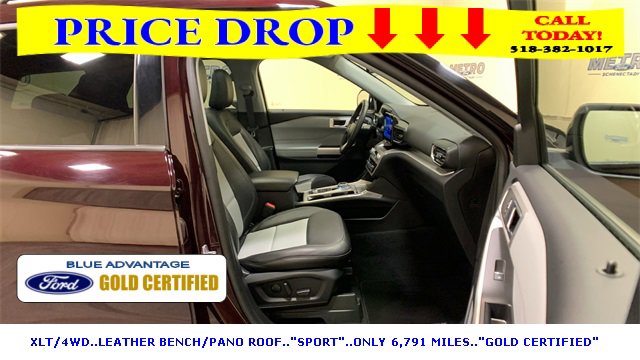 Certified 2023 Ford Explorer XLT w/ Equipment Group 202A image 12