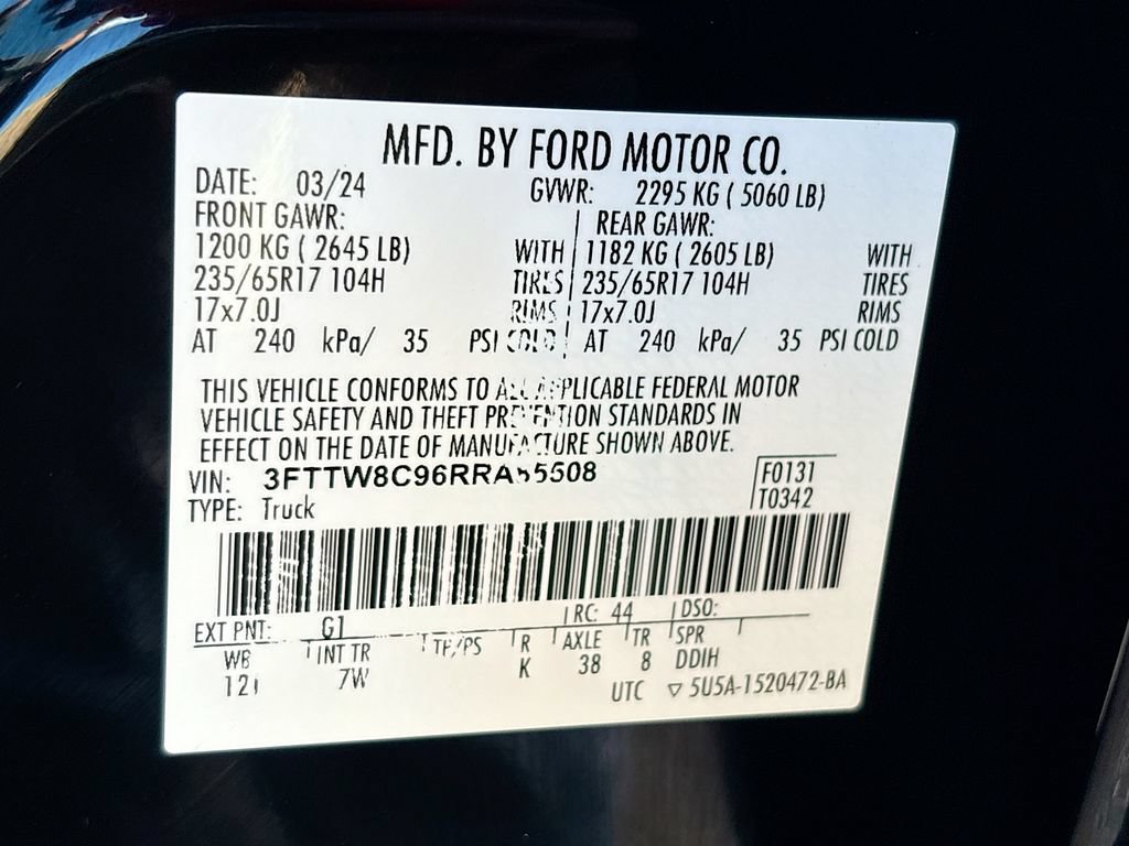 Used 2024 Ford Maverick Tremor w/ Tremor Off-Road Package AWD/4WD image 31