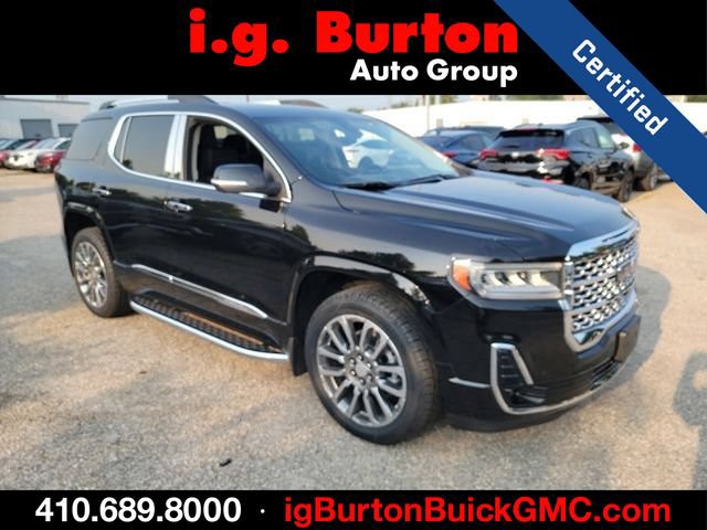 Certified 2022 GMC Acadia Denali w/ Denali Technology Package