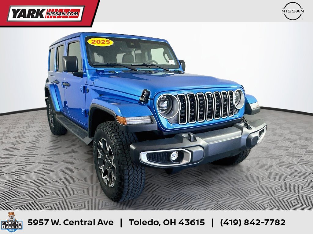 Used 2025 Jeep Wrangler Unlimited Sahara