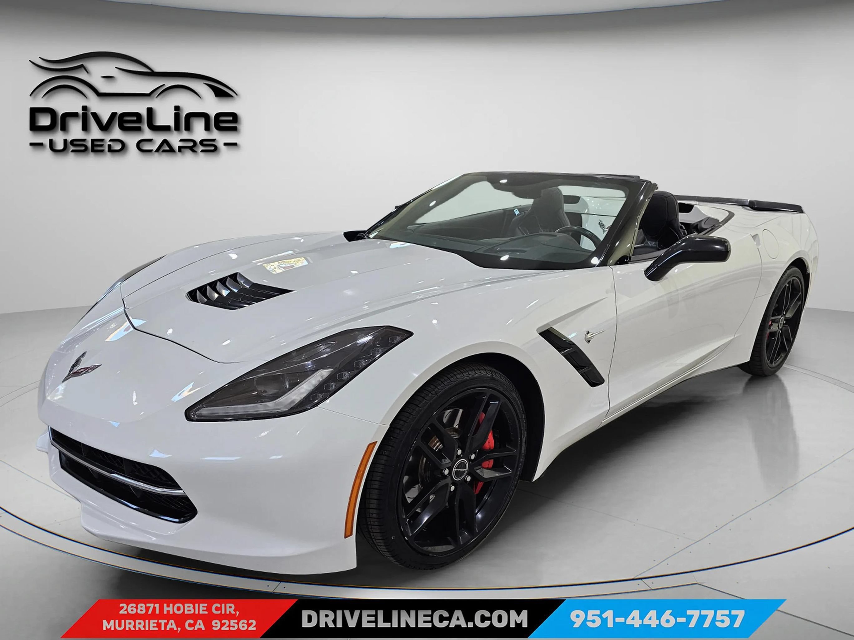 Used 2014 Chevrolet Corvette Stingray Convertible w/ 3LT Preferred Equipment Group RWD image 17