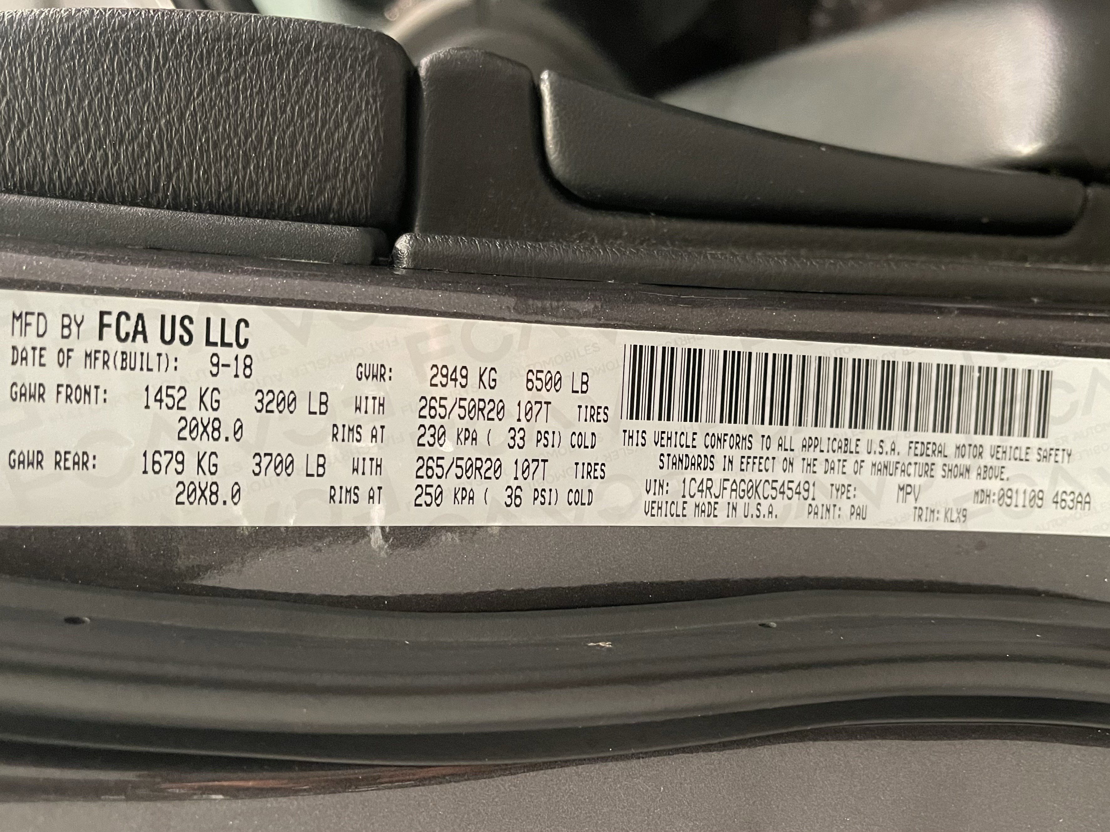 Used 2019 Jeep Grand Cherokee Altitude image 26