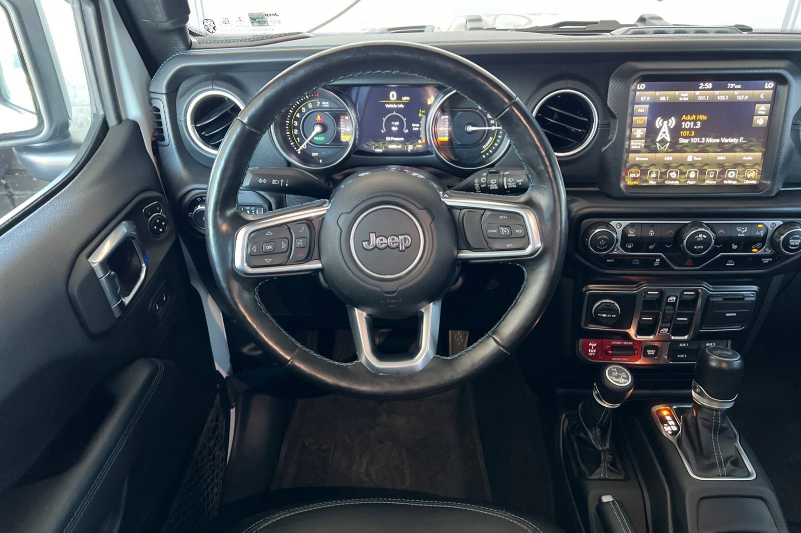 Used 2022 Jeep Wrangler Unlimited Rubicon 4xe w/ Steel Bumper Group image 14