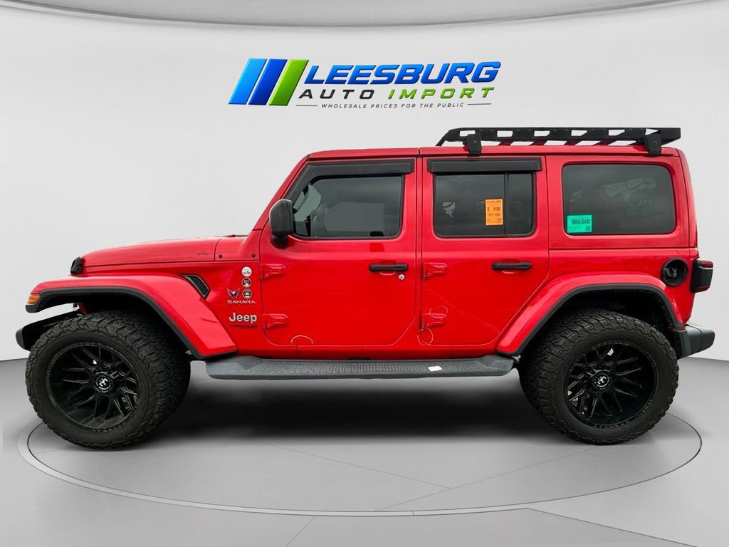 Used 2019 Jeep Wrangler Unlimited Sahara w/ Cold Weather Group AWD/4WD image 5