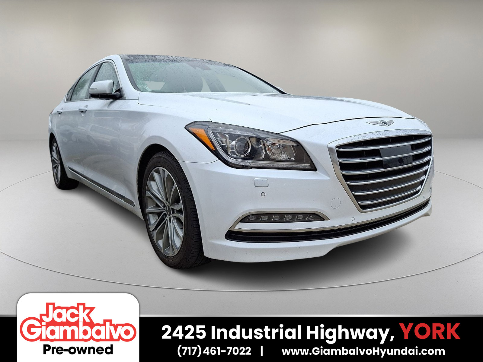 Used 2017 Genesis G80 3.8 w/ Option Group 03