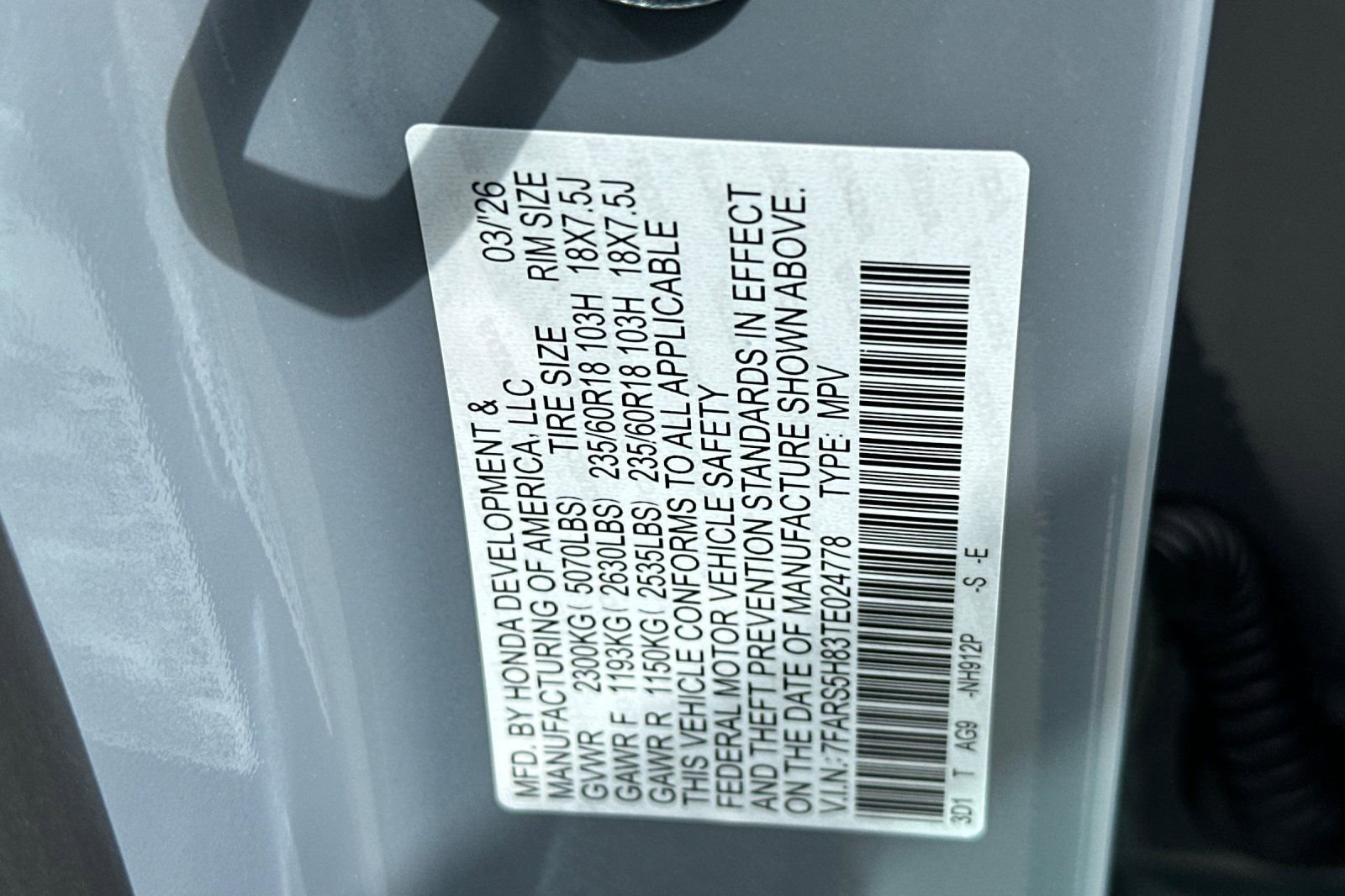New 2026 Honda CR-V Sport-L image 34