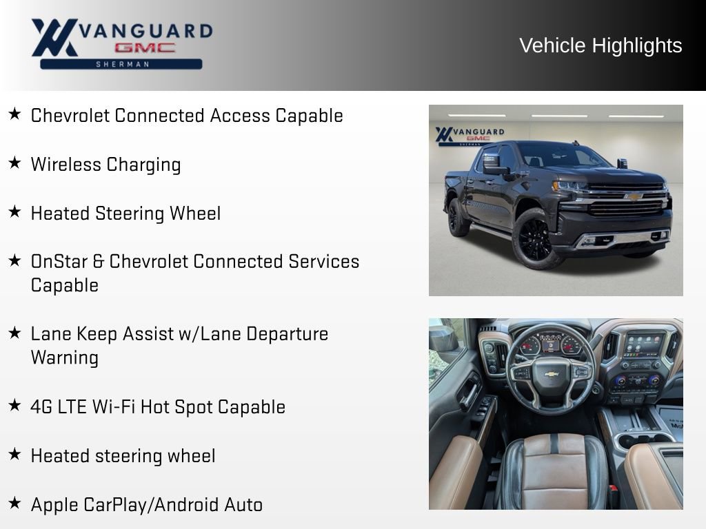 Used 2021 Chevrolet Silverado 1500 High Country w/ Technology Package image 11