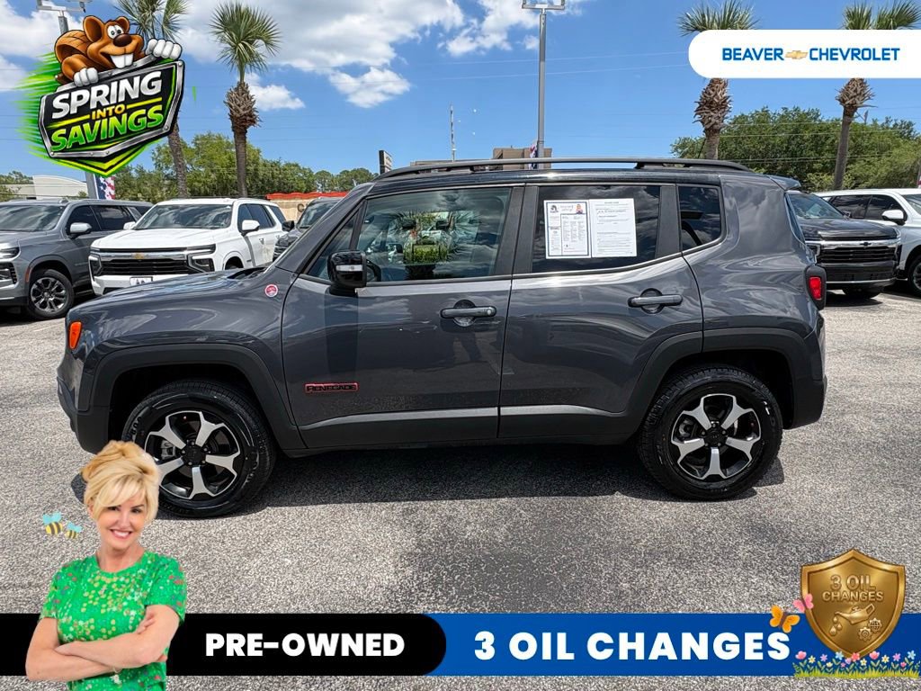 Used 2022 Jeep Renegade Trailhawk w/ Trailer Tow Group AWD/4WD image 4