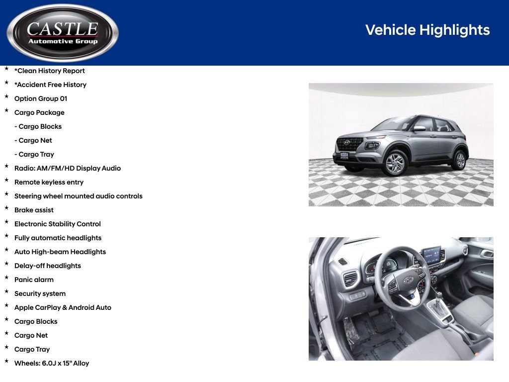 Used 2023 Hyundai Venue SE w/ Cargo Package image 4