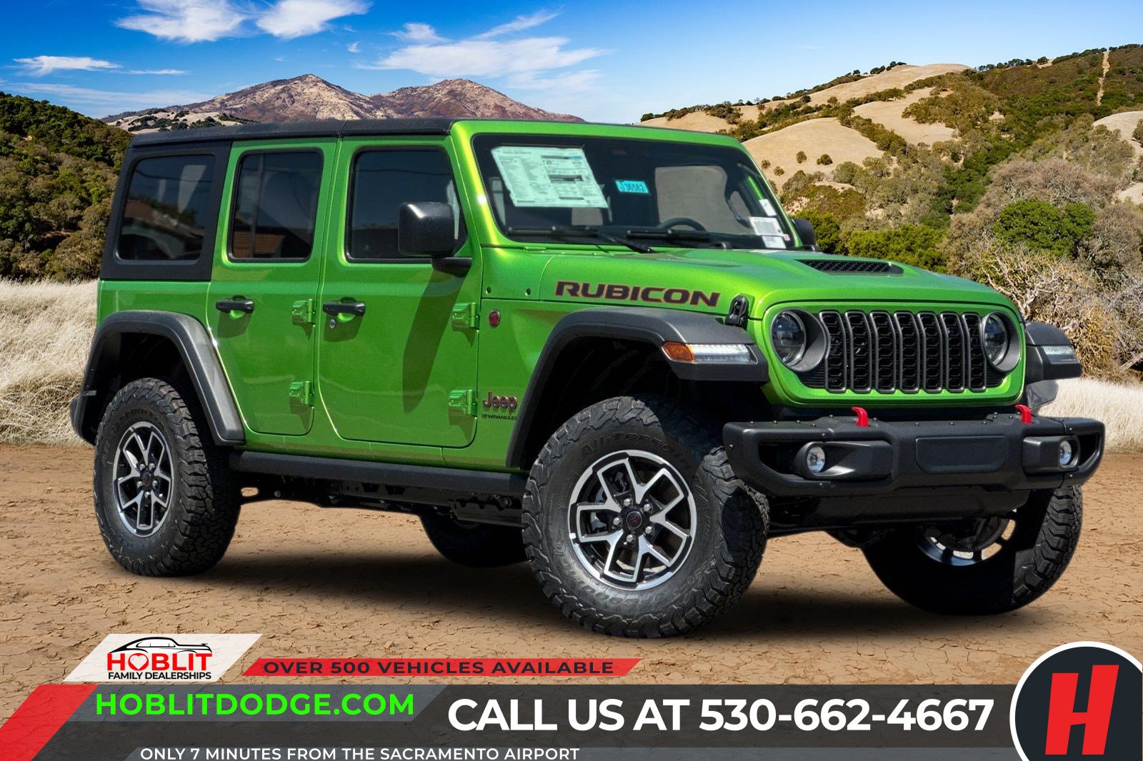 New 2026 Jeep Wrangler Unlimited Rubicon w/ Steel Bumper Group