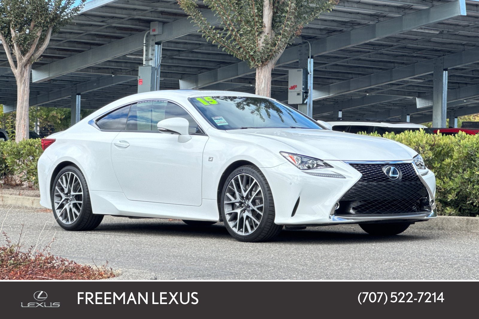 Used 2015 Lexus RC 350 w/ F Sport w/Summer Tires RWD image 1