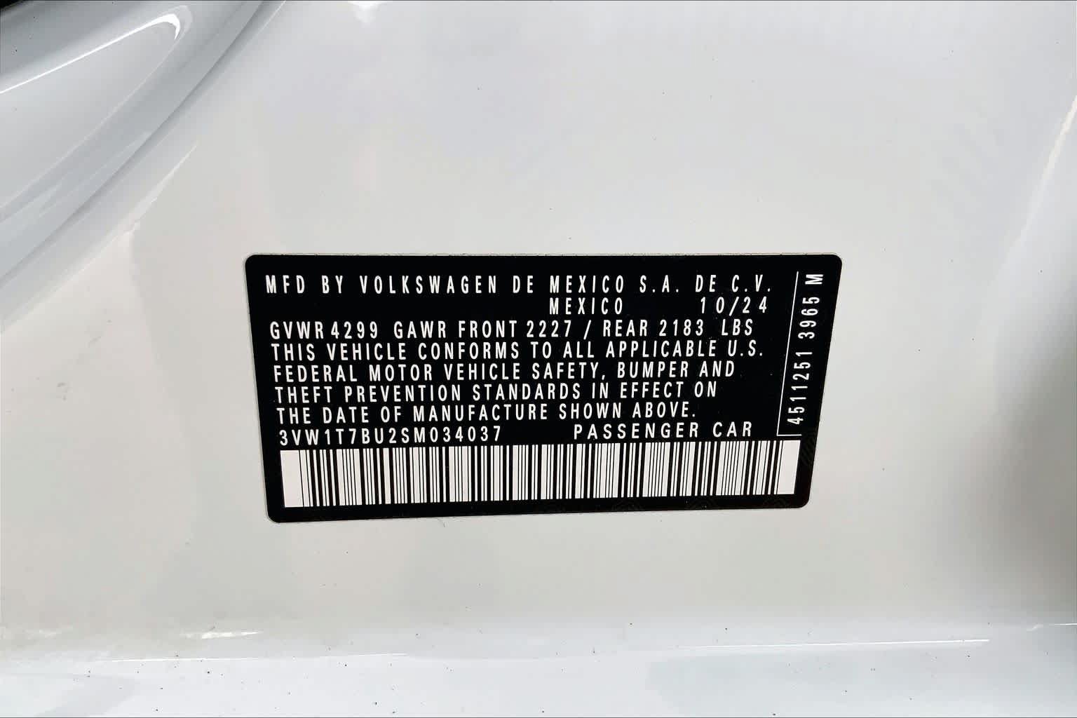 Used 2025 Volkswagen Jetta GLI Autobahn FWD image 36