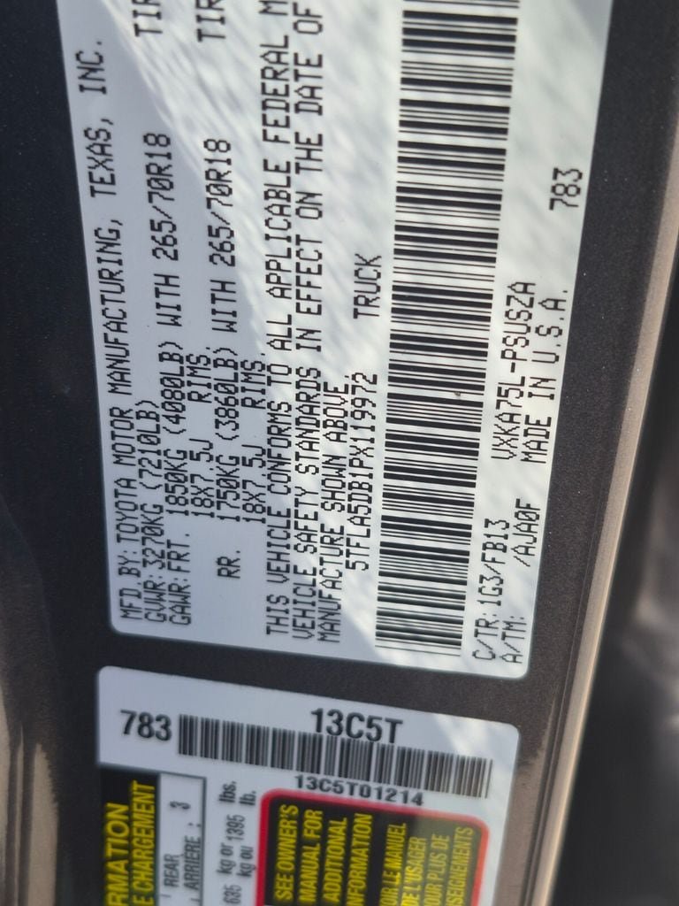 Used 2023 Toyota Tundra SR5 w/ SR5 Convenience Package AWD/4WD image 27