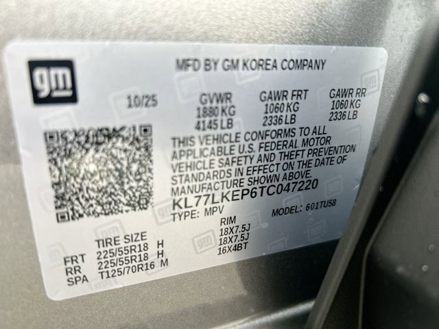 New 2026 Chevrolet Trax ACTIV w/ Sunroof Package image 32