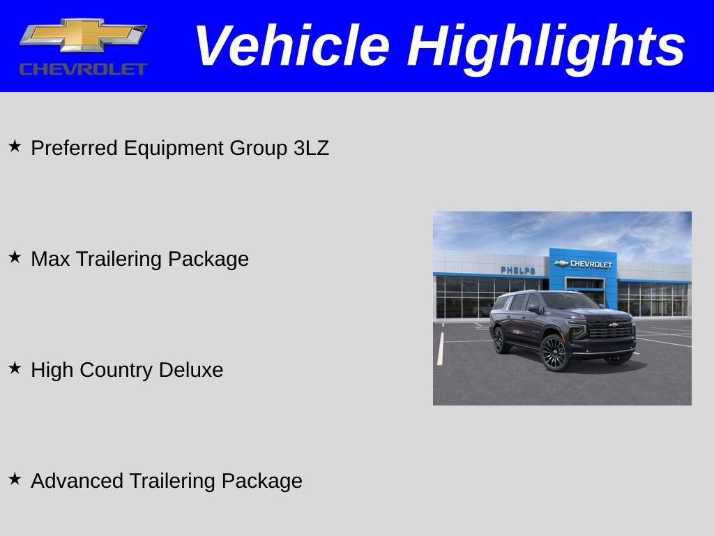 New 2026 Chevrolet Suburban High Country image 2