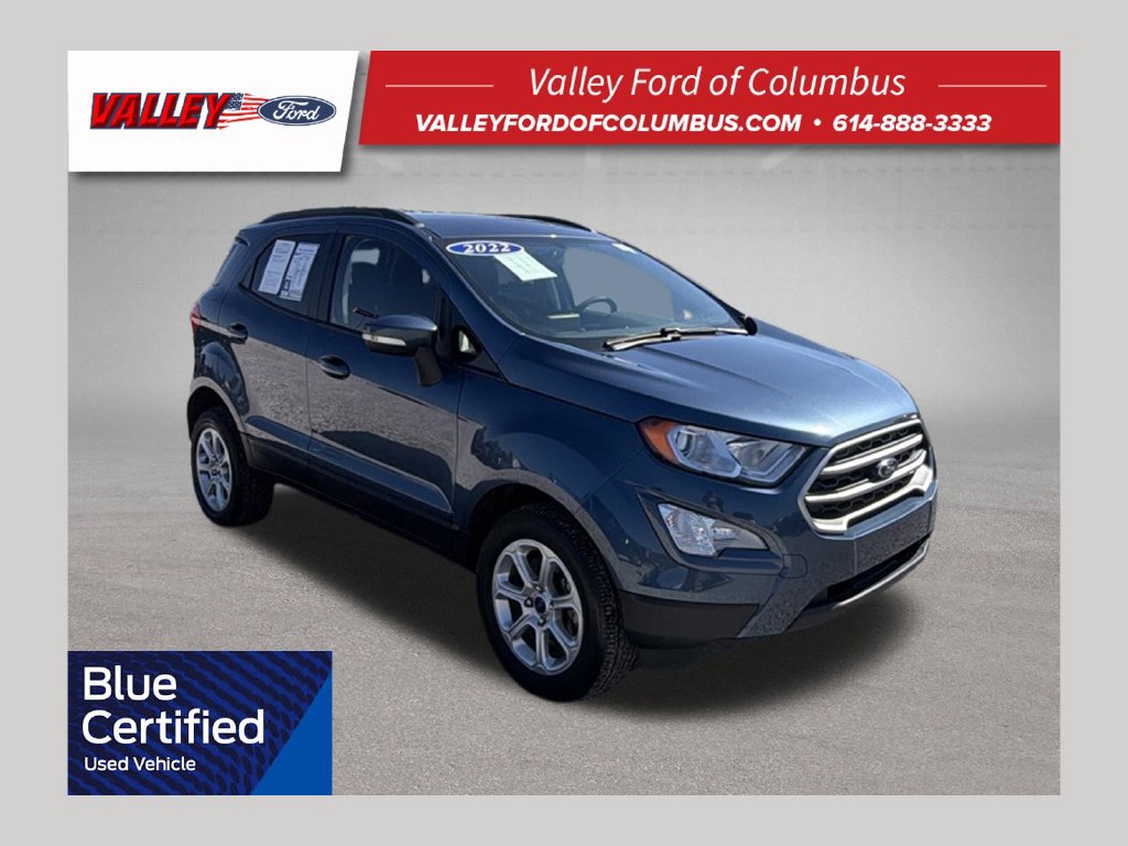 Used 2022 Ford EcoSport SE w/ Interior Protection Package