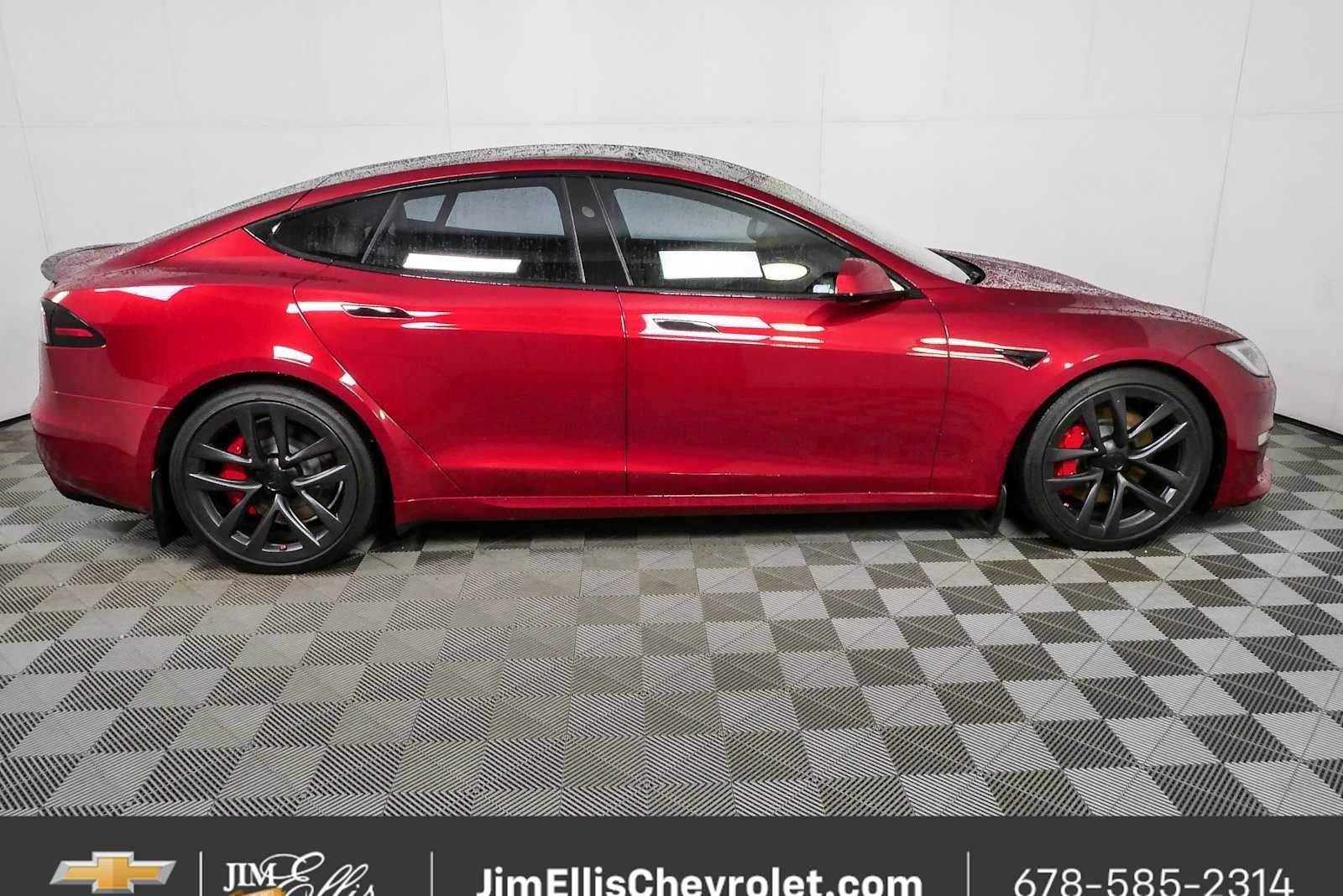 Used 2023 Tesla Model S Plaid AWD/4WD image 2