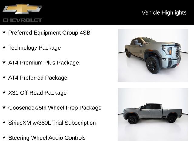 Used 2025 GMC Sierra 3500 AT4 w/ AT4 Premium Plus Package AWD/4WD image 5