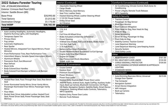 Used 2022 Subaru Forester Touring image 4