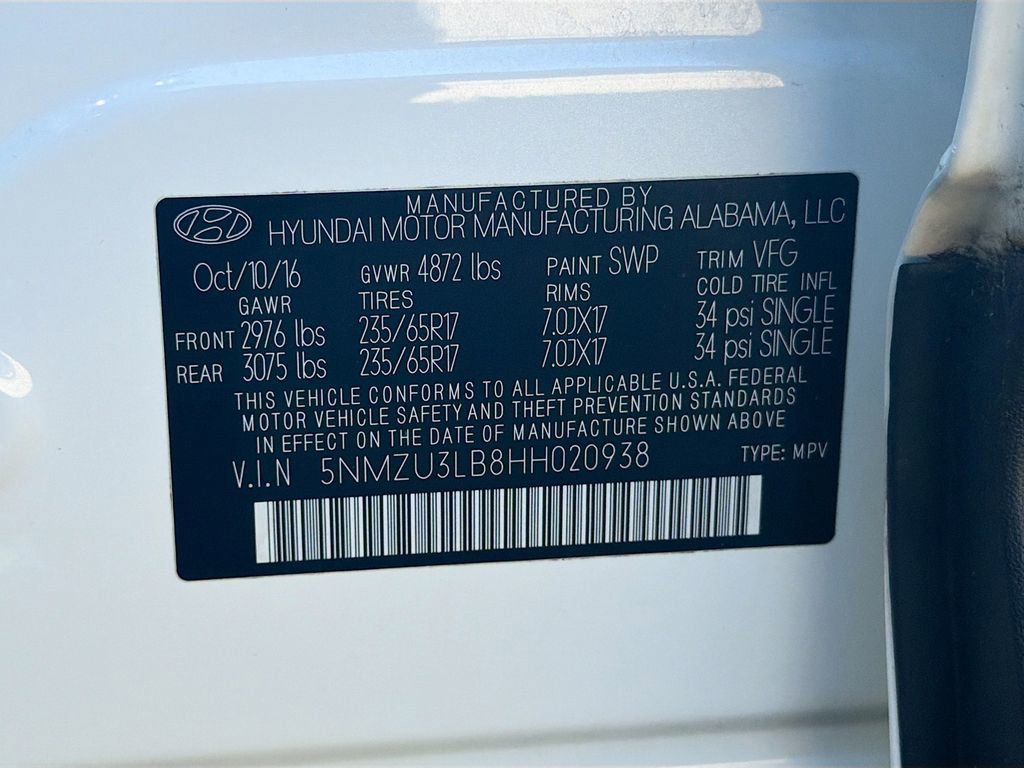 Used 2017 Hyundai Santa Fe Sport image 33