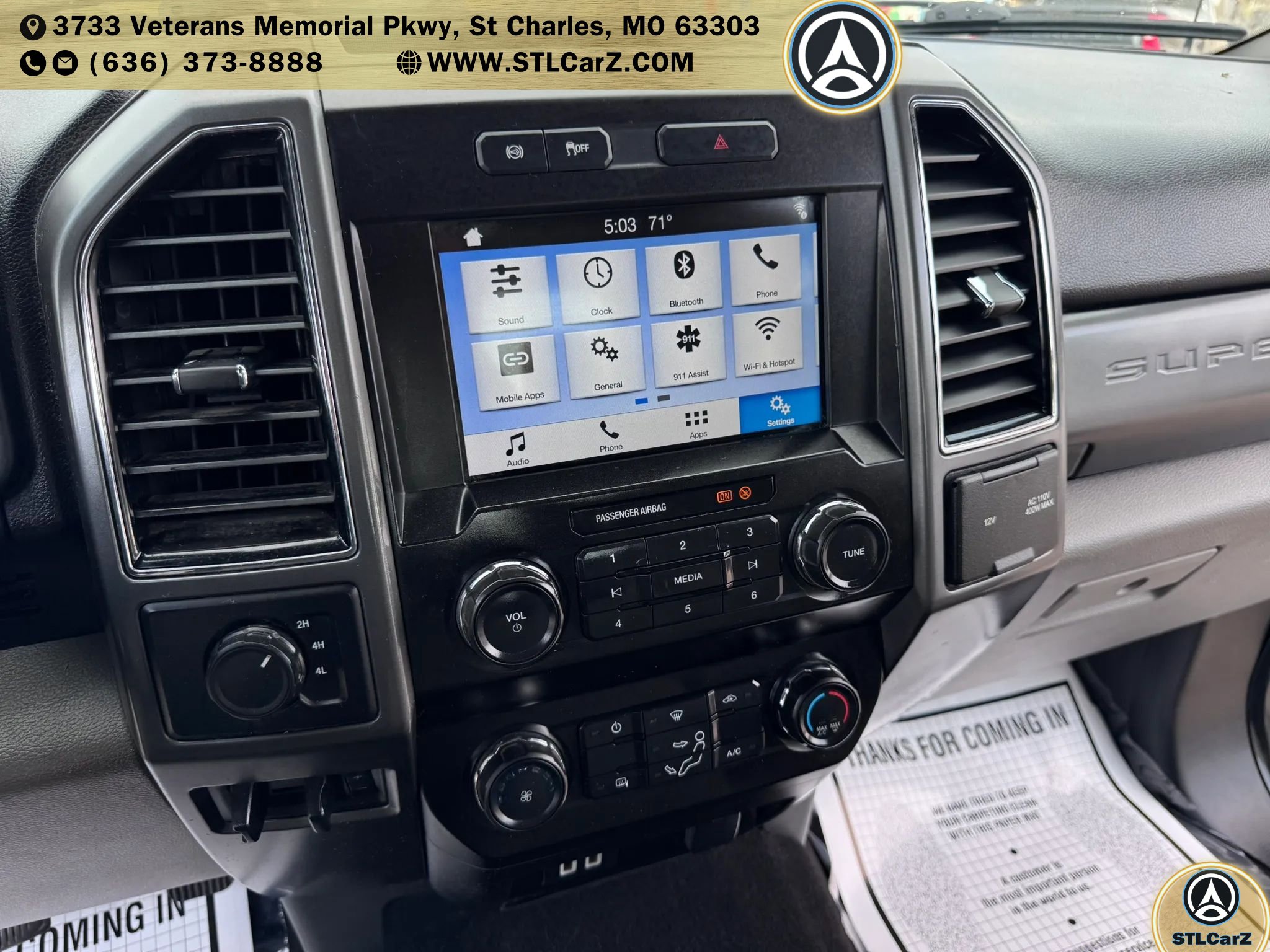 Used 2019 Ford F250 XLT w/ Snow Plow Prep Package image 15