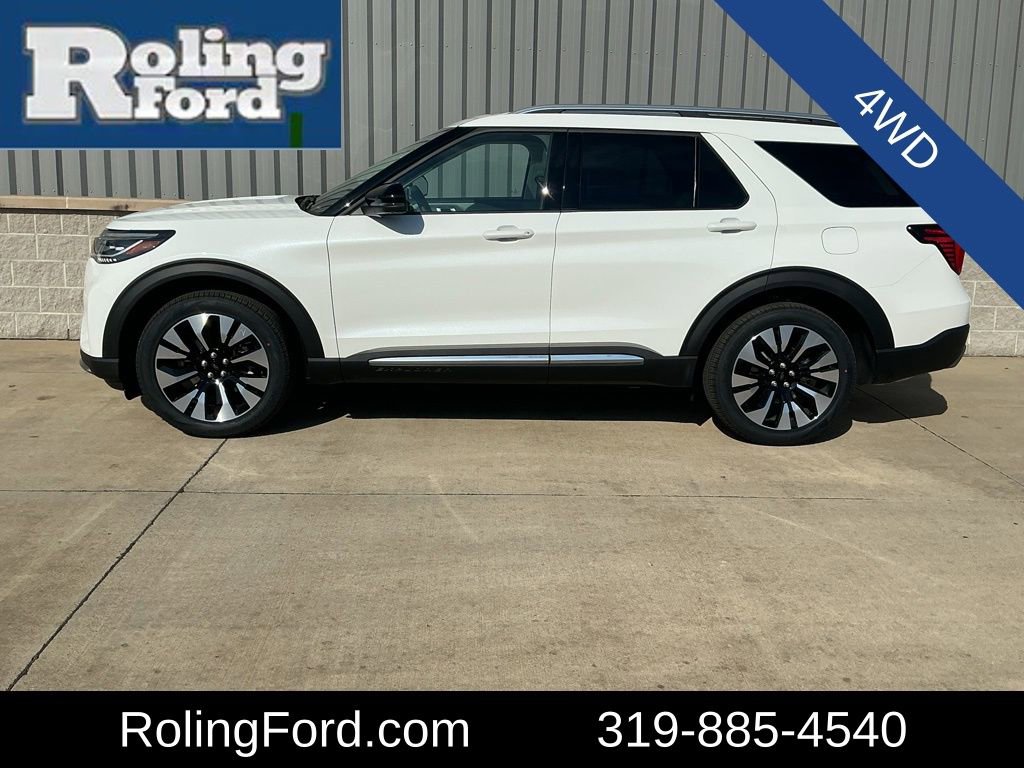 New 2026 Ford Explorer Platinum w/ LUX Leather Package AWD/4WD image 2