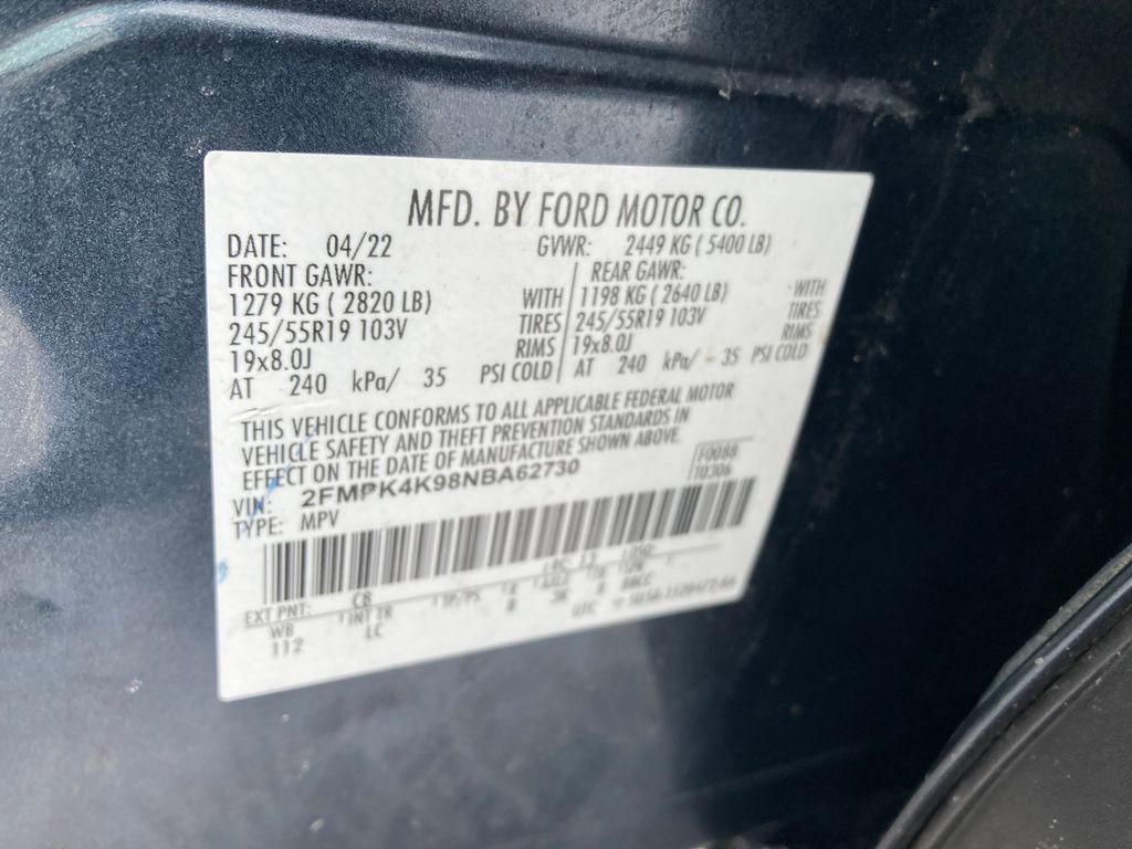 Used 2022 Ford Edge Titanium image 34