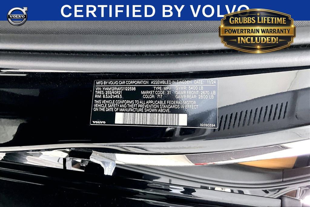 Used 2025 Volvo XC60 B5 Ultra w/ Protection Package Premier AWD/4WD image 39