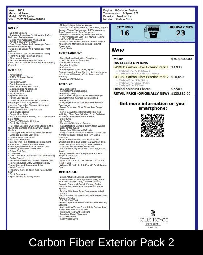 Used 2018 McLaren 570S Spider image 5