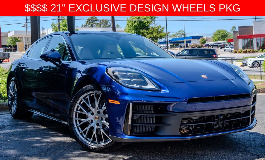 Used 2024 Porsche Panamera 4 AWD/4WD image 3