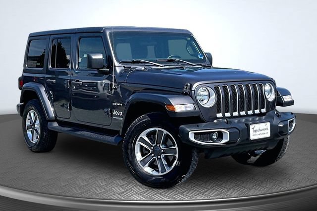 Used 2021 Jeep Wrangler Unlimited Sahara AWD/4WD image 3