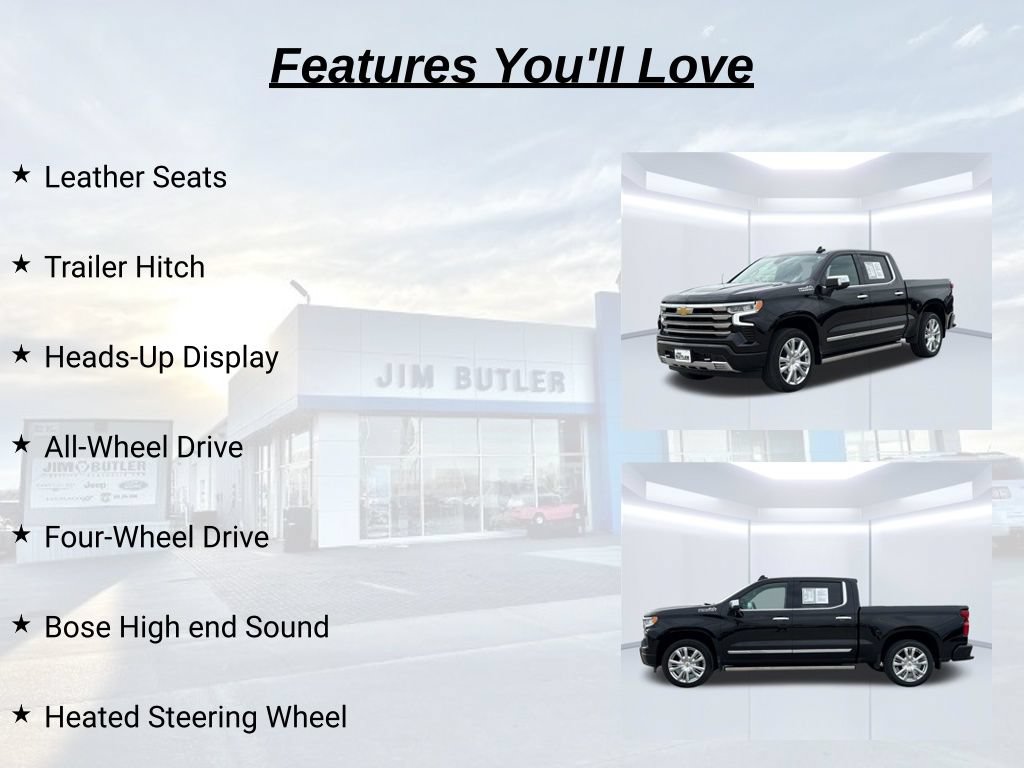 Used 2024 Chevrolet Silverado 1500 High Country w/ High Country Premium Package AWD/4WD image 27
