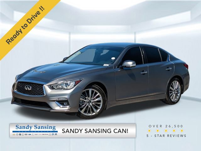 Used 2022 INFINITI Q50 Luxe w/ Cargo Package