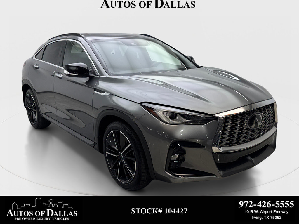 Used 2023 INFINITI QX55 Luxe w/ Cargo Package AWD/4WD video 1