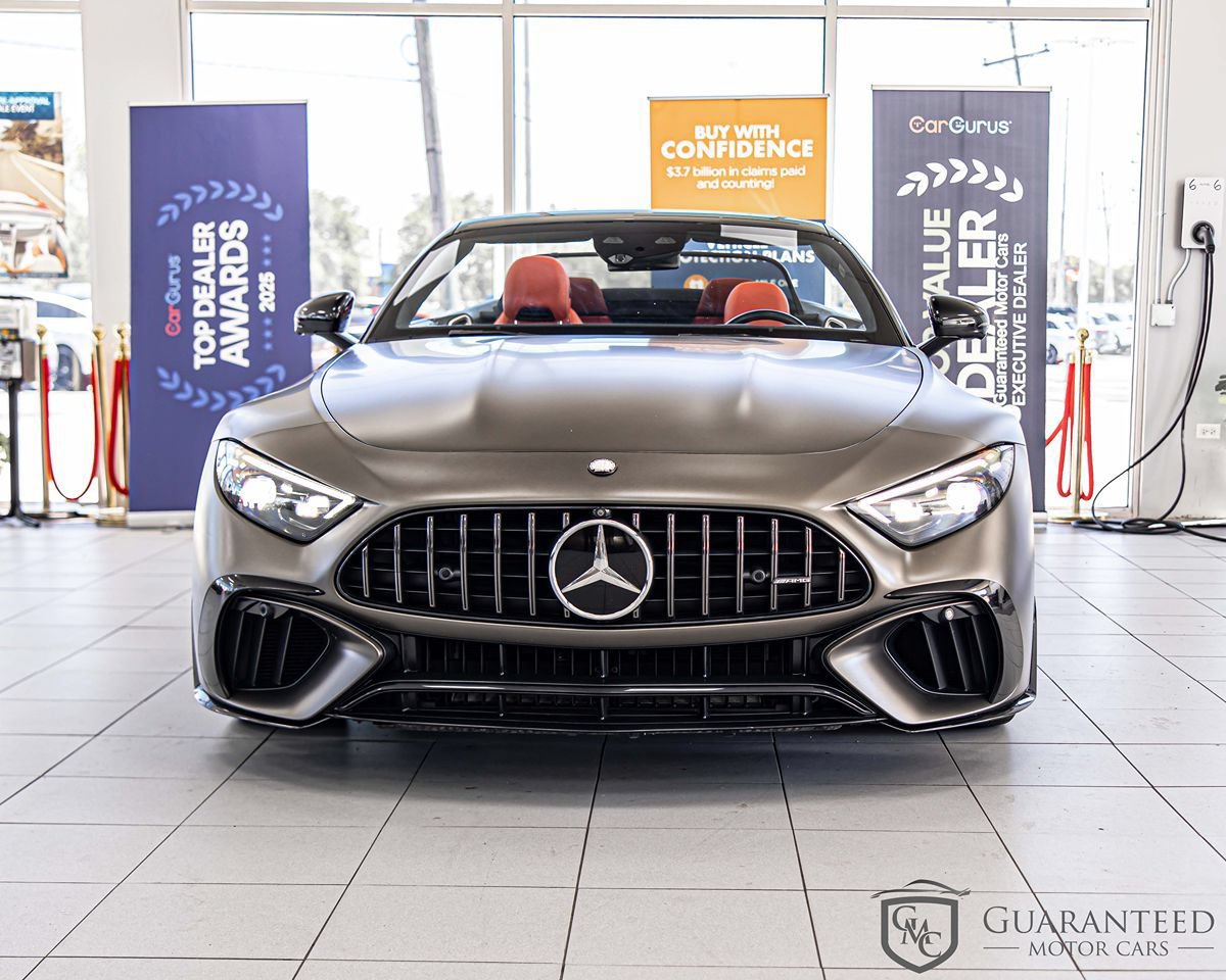 Used 2022 Mercedes-Benz SL 63 AMG 4MATIC w/ AMG Aerodynamic Package image 2
