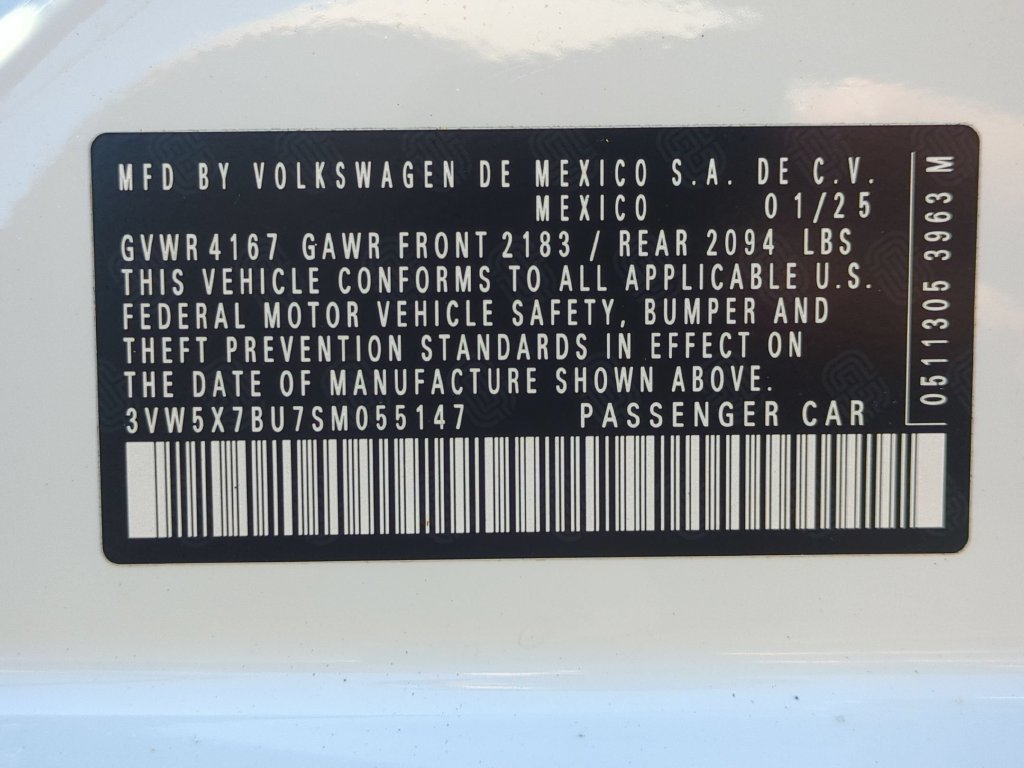Used 2025 Volkswagen Jetta S FWD image 35