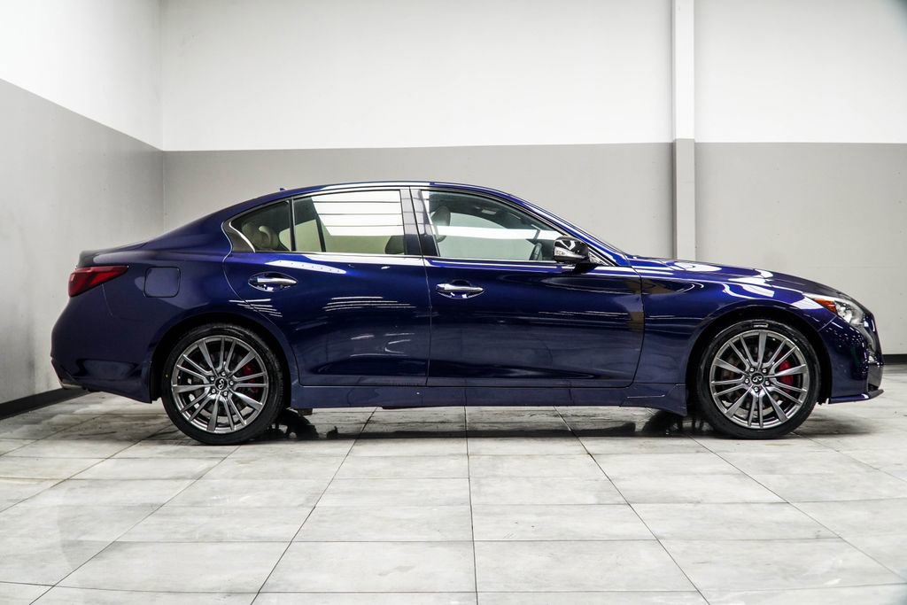 Used 2022 INFINITI Q50 Red Sport 400 image 3