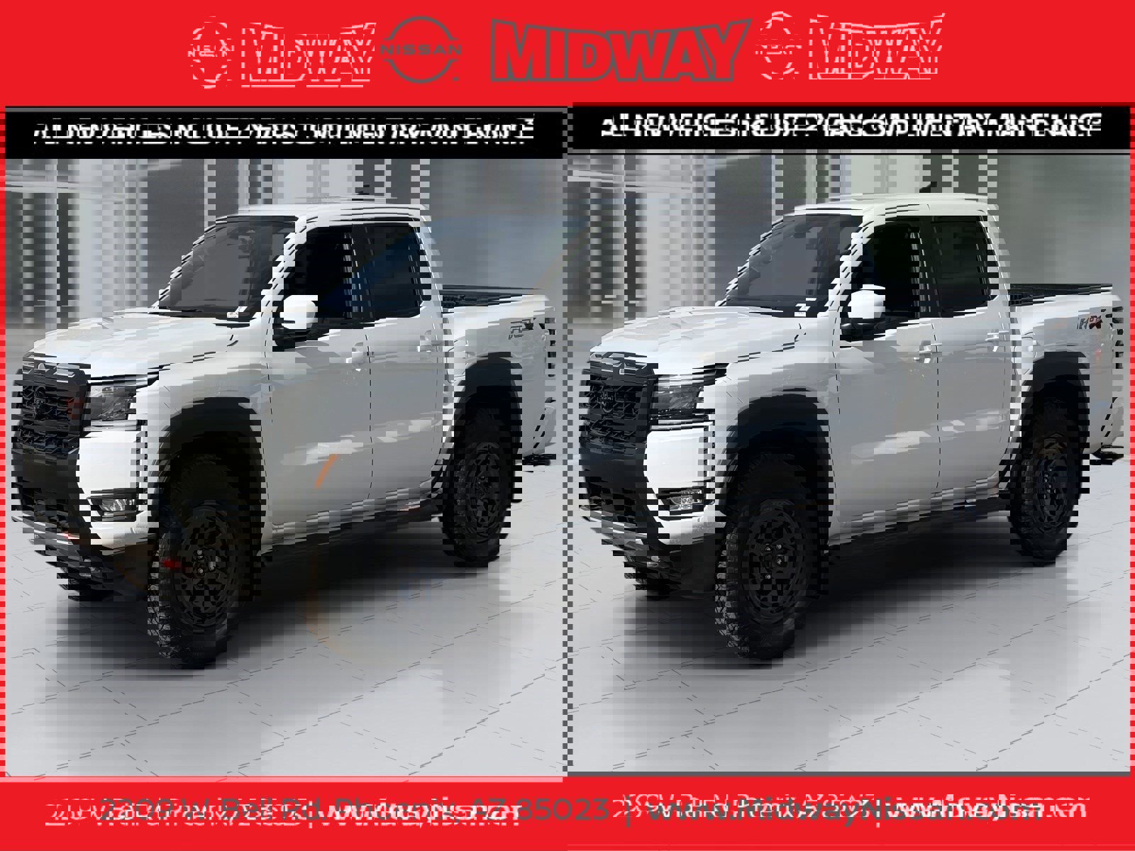 New 2026 Nissan Frontier Pro-X w/ Tow Package