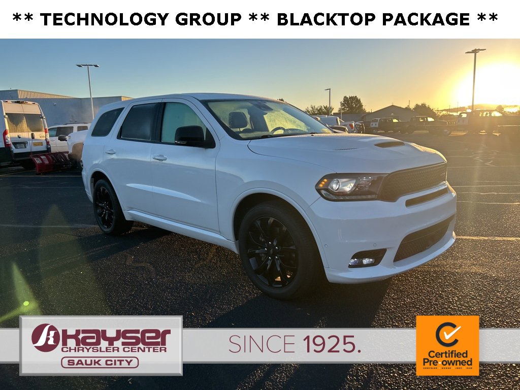 Certified 2019 Dodge Durango R/T w/ Technology Group