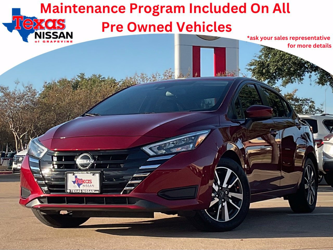 Used 2025 Nissan Versa SV w/ Trunk Package FWD image 1