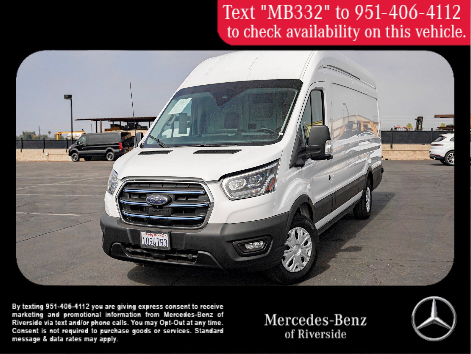 Used 2022 Ford E-Transit 148 High Roof Extended