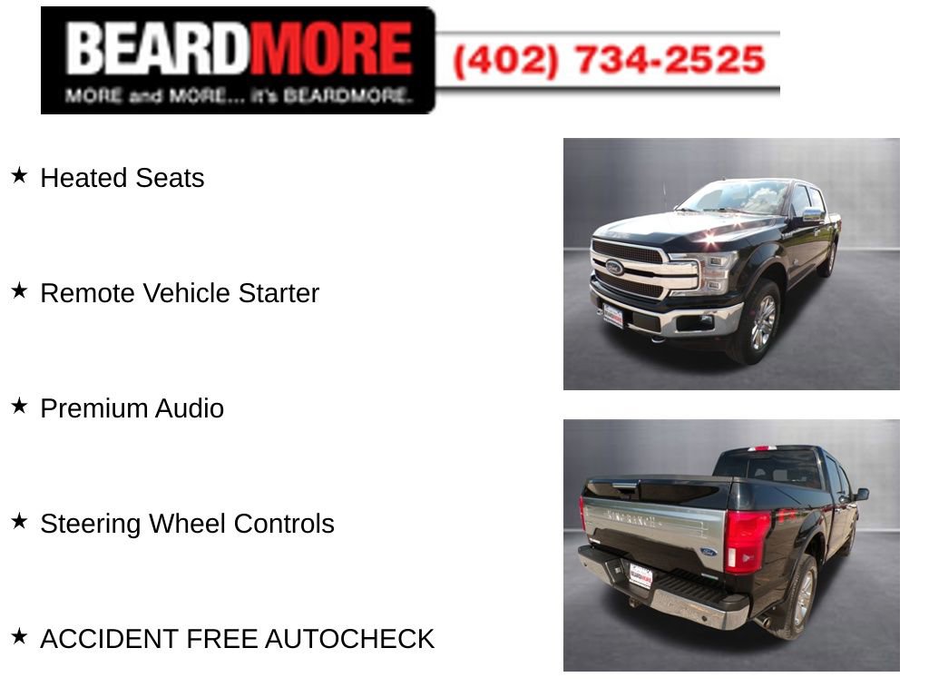 Used 2018 Ford F150 King Ranch w/ Equipment Group 601A Luxury image 8