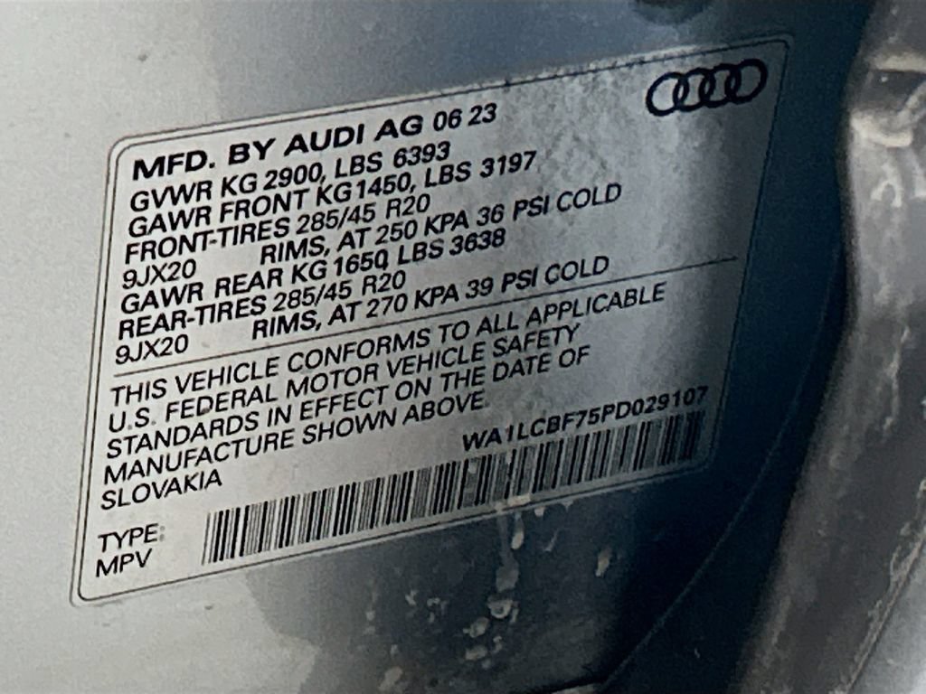 Used 2023 Audi Q7 2.0T Premium Plus w/ Premium Plus Package AWD/4WD image 32