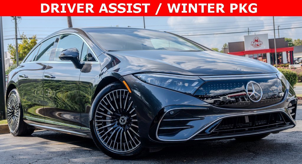 Used 2023 Mercedes-Benz EQS 580 4MATIC Sedan image 3