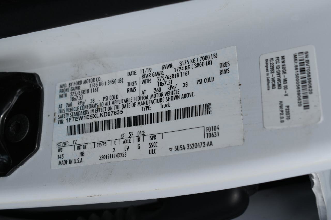 Used 2020 Ford F150 Lariat w/ Equipment Group 501A Mid AWD/4WD image 48