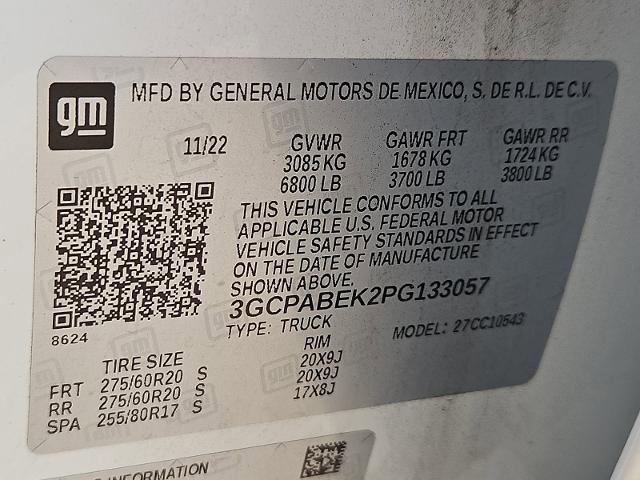 Certified 2023 Chevrolet Silverado 1500 Custom RWD image 29