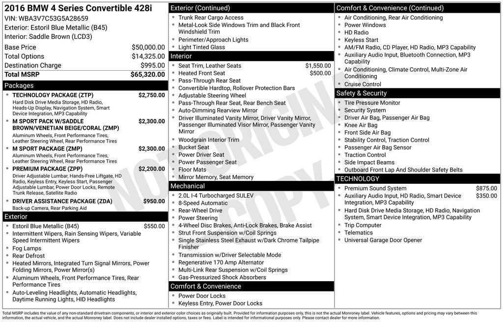 Used 2016 BMW 428i 428i image 49